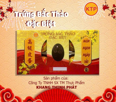 Trứng bắc thảo sỉ lẻ: Bí quyết chọn nguồn hàng chất lượng cao cho doanh nghiệp