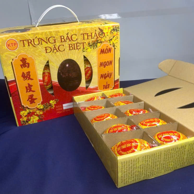 Hộp trứng bắc thảo 