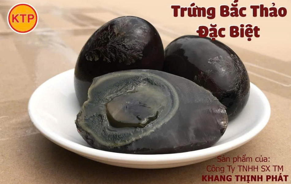 Trứng bắc thảo đặt biệt 
